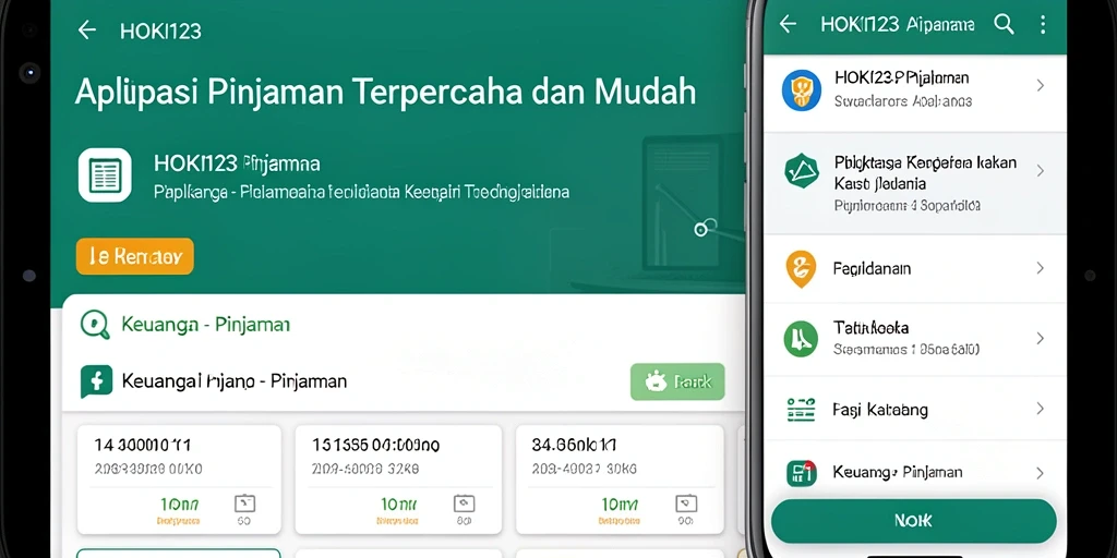 Tampilan antarmuka HOKI123 yang sederhana dan fungsional.